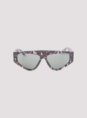 ALAIA 女士太阳镜 AA0097SHAVANA AW2026 黑色 97 Mask Sunglasse