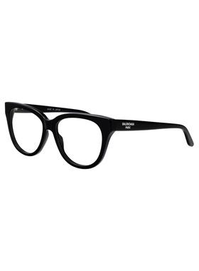BALENCIAGA 女士眼镜 BB0441O008 AW2025 黑色 BB0441O