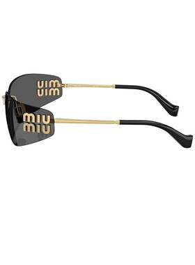 潮奢 Miu Miu 缪缪 女士 矩形太阳眼镜 8056262579237