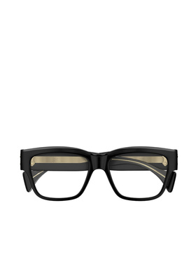 GUCCI 女士眼镜 GG1705O001 SS2025 黑色 全框平光镜古驰