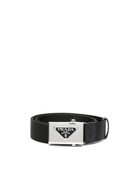 PRADA 男士腰带 2CN0852DKFF0002 SS2025 黑色 PRADA men's belt