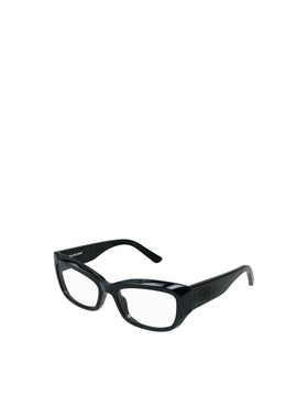 BALENCIAGA 女士眼镜 BB0399O003 SS2026 黑色 全框平光镜