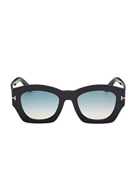 TOM FORD 男士太阳镜 FT108301P SS2026 黑色 全框太阳镜