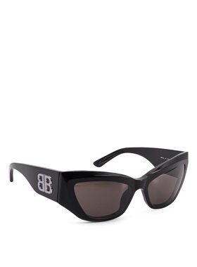 BALENCIAGA 女士太阳镜 830321T00391136 SS2025巴黎世家黑色