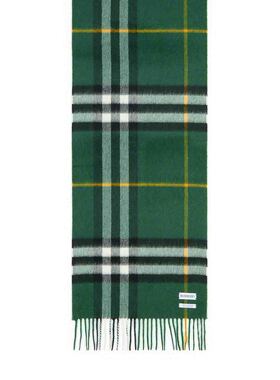 香港直邮BURBERRY 男士围巾 8094653 AW2025 绿色【付后1h可退】
