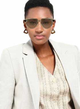 1h可退 潮奢 Burberry 巴宝莉 女士 太阳眼镜 grey灰色 舒适时尚