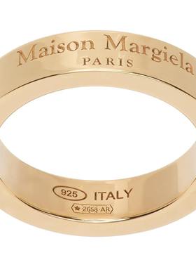 1h可退 潮奢 Maison Margiela 马丁 马吉拉 男士 徽标戒指 SM1UQ0