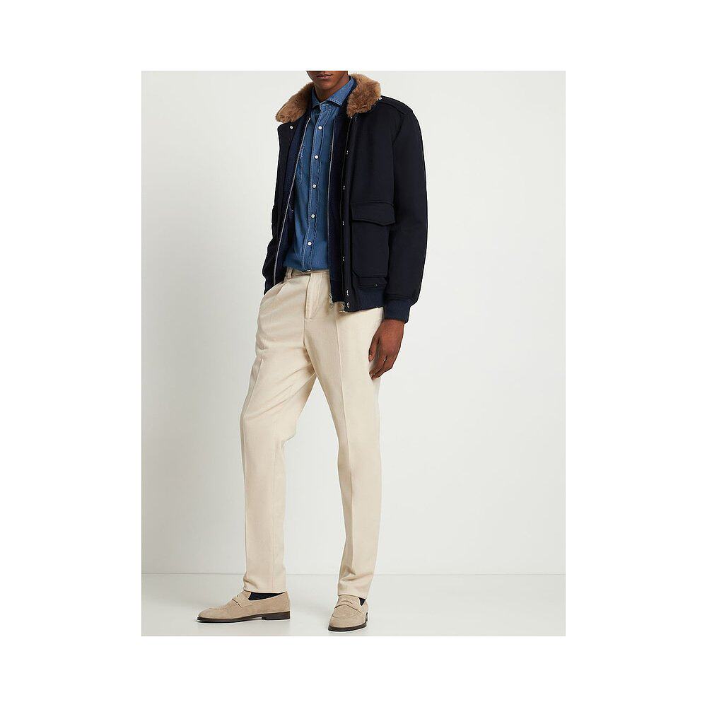 香港直邮潮奢布内罗·古奇拉利羊毛 天猫国际探物中国香港夹克