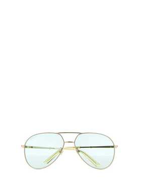 GUCCI 男士太阳镜 520116I03308070 SS2023 绿色 Aviator sunglas