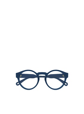 CHLOÉ 女士太阳镜 CH0159O00004 CO 蓝色 徽标平光镜