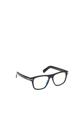 TOM FORD 男士太阳镜 FT5902001 AW2025 白色 撞色边框平光镜