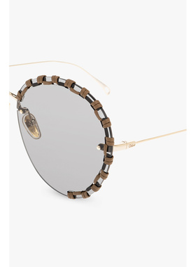 1h可退 CHLOÉ 女士眼镜 CH0186S001 AW2024 白色