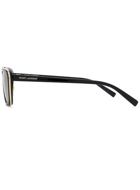 1h可退 潮奢 Saint Laurent 圣罗兰 女士 矩形太阳眼镜 SL825001