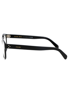 CELINE 男士太阳镜 CL50118I001 AW2024 黑色 徽标圆形框平光镜