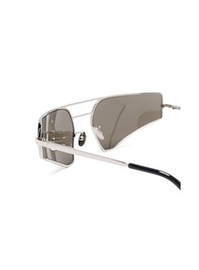 1h可退 潮奢 rick owens 瑞克 欧文斯 女士 银色太阳眼镜 RG00000