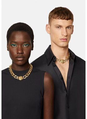 VERSACE 男士项链 5744457 SS2025 配饰白色