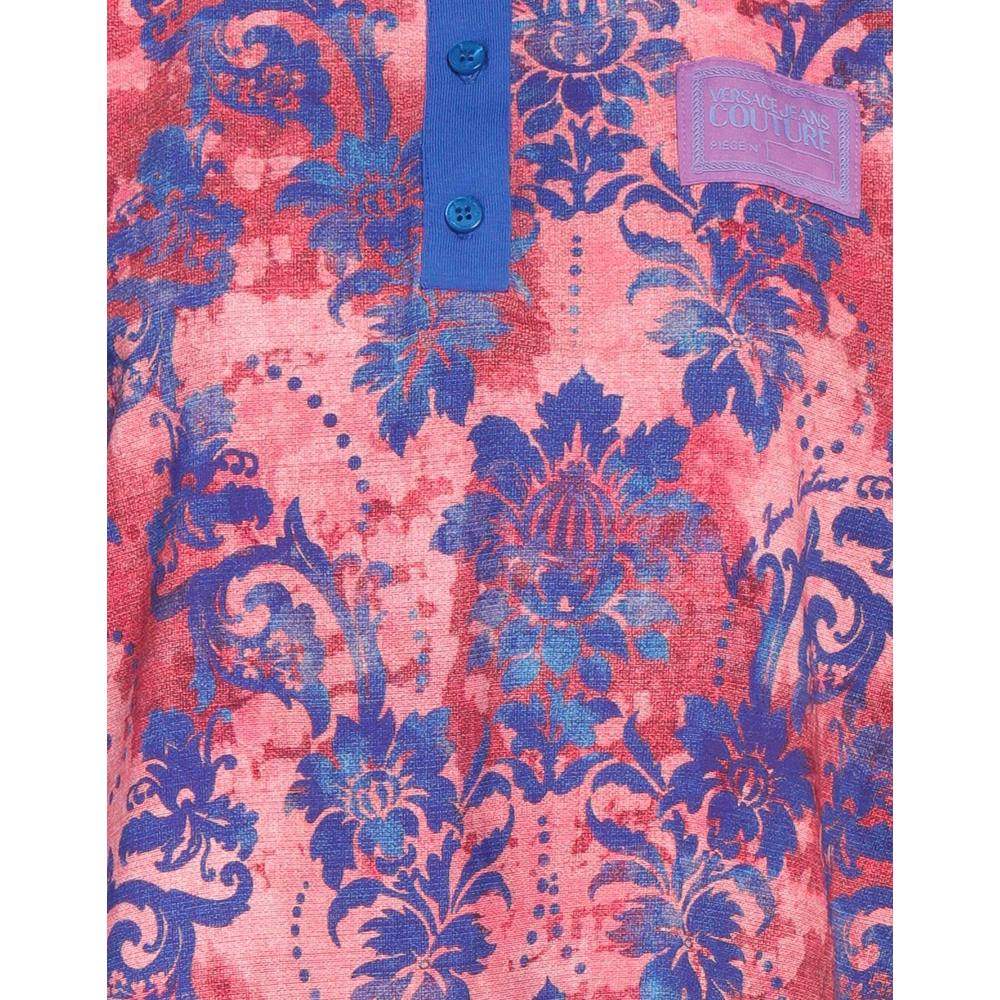 1h可退 潮奢 versace 范思哲 女士 Polo衫 pink粉色 舒适时尚,淘宝优惠券,粉丝福利购,淘宝优惠卷