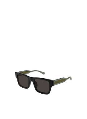1h可退 GUCCI 男士眼镜 GG2072SA002 SS2026 黑色 Sign 矩形太阳