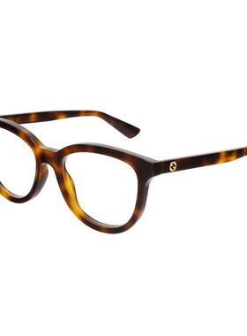 1h可退 GUCCI 女士眼镜 GG1687O002 CO 黑色 全框平光镜