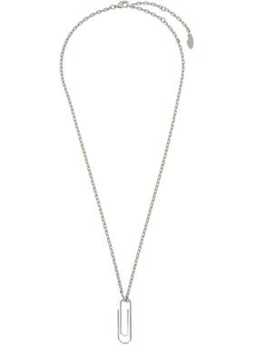 off-white 男士 Paperclip 项链 OMOB169S26MET001