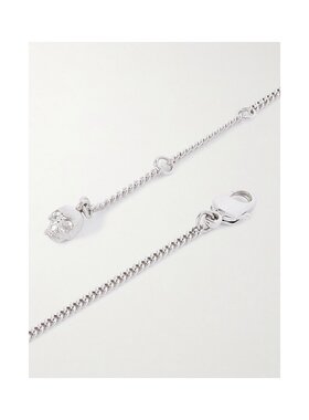 1h可退 潮奢 mcqueen 亚历山大 麦昆 男士 Skull项链 809456J161N