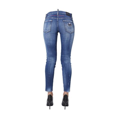 奢淘 Dsquared2 Cool Girl 露踝牛仔裤 女 S75LB0【付后1h可退】 - 图3