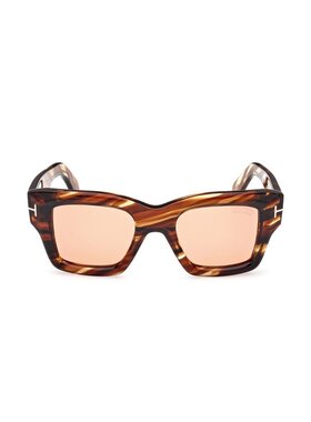 TOM FORD 女士眼镜 FT115455E AW2024 花色 徽标太阳镜