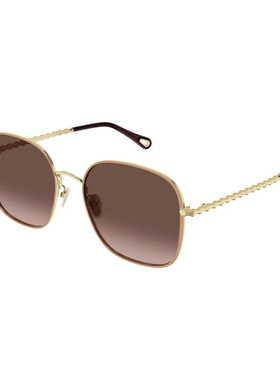 CHLOÉ 女士眼镜 CH0255S004 AW2025 绿色 全框太阳镜