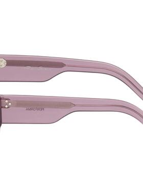 潮奢 rick owens 瑞克 欧文斯 女士 紫色 Performa 太阳镜 RG0000