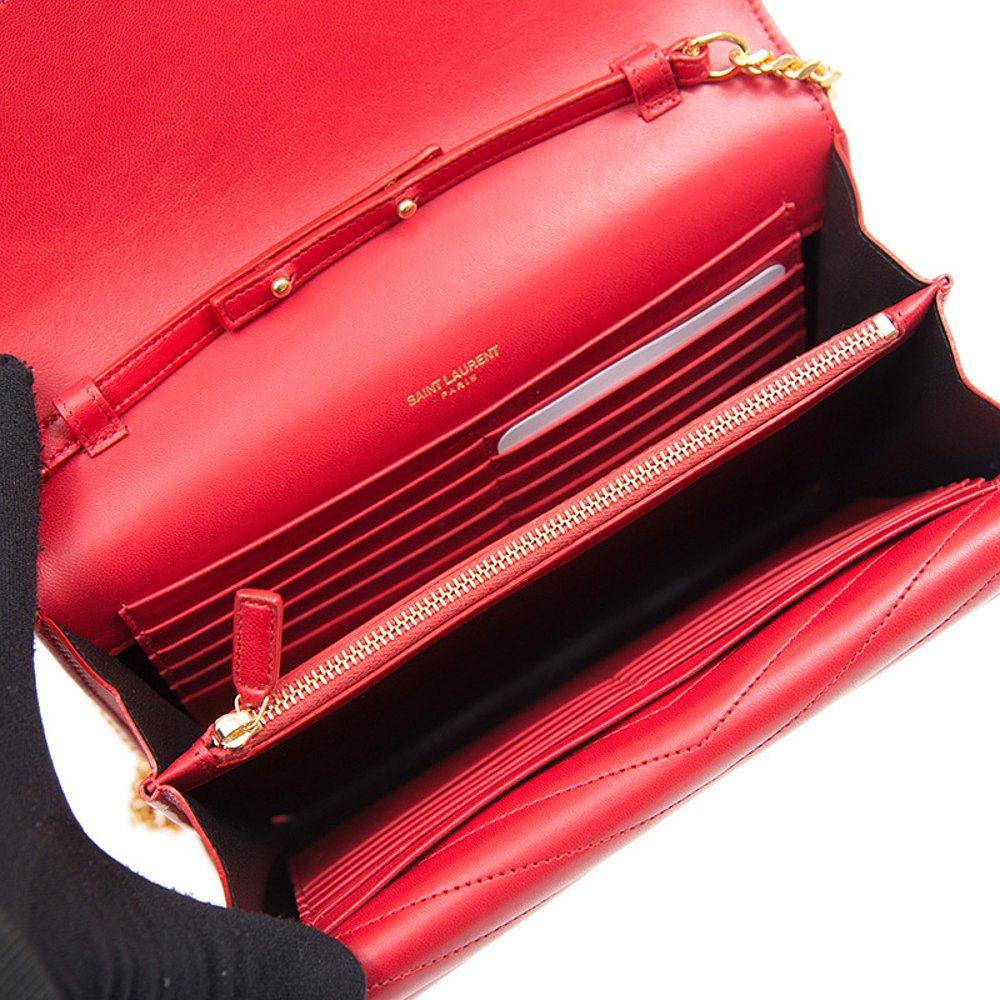 香港直邮圣罗兰女士经典logo链条包 天猫国际香港直购女士包袋