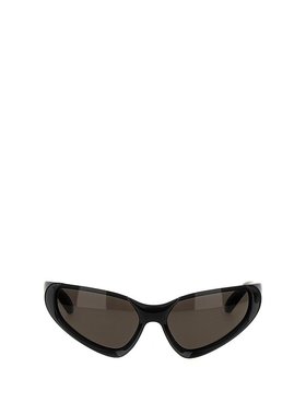 BALENCIAGA 男士太阳镜 681941T00071000 CO 黑色 'Xpander Rect'