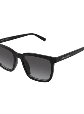 SAINT LAURENT 男士眼镜 SL500006 SS2026 黑色 全框太阳镜