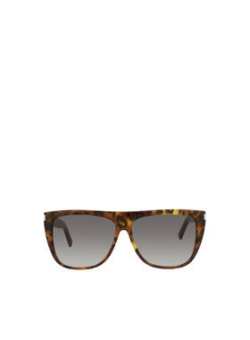 SAINT LAURENT 男士眼镜 SL1007 AW2024 灰色 徽标太阳镜