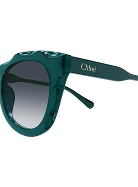 CHLOÉ 女士眼镜 CH0295S005 CO 绿色 全框太阳镜