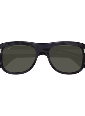 1h可退 GUCCI 男士太阳镜 GG1517S007 SS2025 黑色 GG1517S古驰
