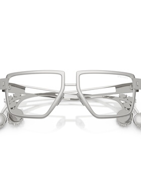 PRADA 男士眼镜 PRD56S1BC10W SS2026 灰色 全框平光镜