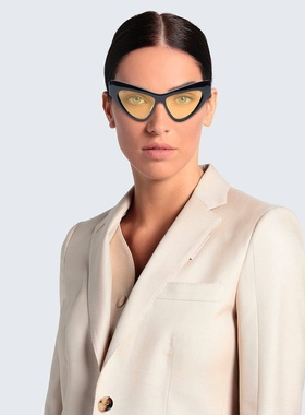 潮奢 Gucci 古驰 女士 太阳眼镜 black黑色 舒适时尚