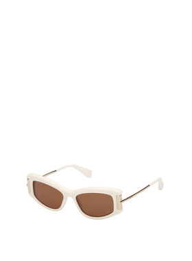 MAX MARA 女士眼镜 MM018925E CO 棕色 全框太阳镜
