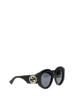 GUCCI 女士眼镜 733350J07401012 古驰SS2023 灰色