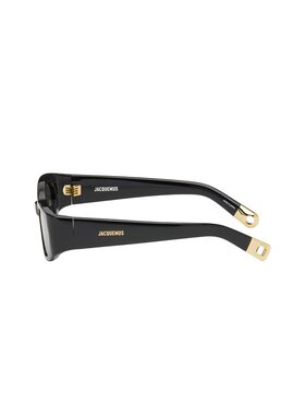 JACQUEMUS 男士太阳镜 JAC4C1SUNBLACKYELLOWGOLD