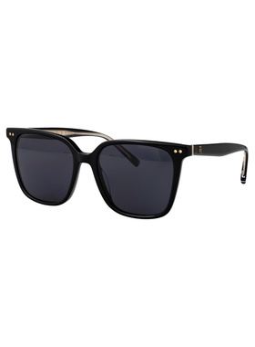 TOMMY HILFIGER 女士太阳镜 TH2211S807 AW2025 黑色配饰