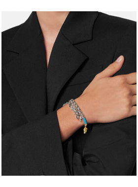 VERSACE 男士项链 10207091A109544JPG0 SS2025 花色手链