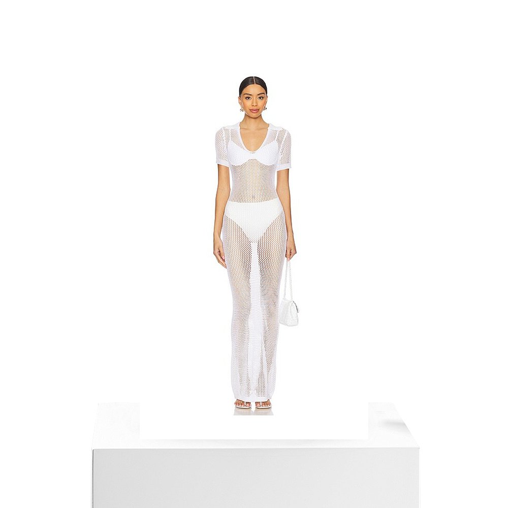 1h可退 香港直邮潮奢 Superdown 女士 Cosette 长款连衣裙 SDD424 - 图3