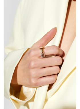 TORY BURCH 女士戒指 1808790749 SS2026 金色 Ring with shimmer