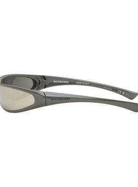 1h可退 潮奢 Balenciaga 巴黎世家 女士 灰色 Blade Rectangle 太