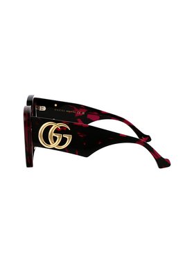 GUCCI 女士眼镜 GG0956S008 AW2025 黑色古驰太阳镜