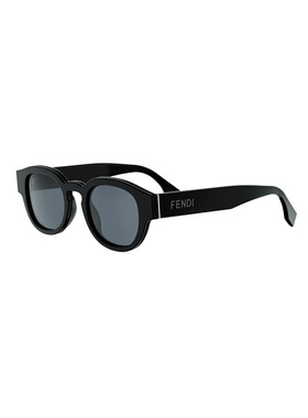 FENDI 男士太阳镜 FE40182I01A SS2026 黑色 全框太阳镜