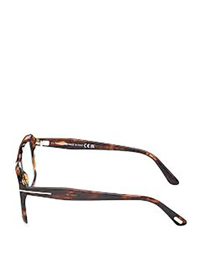 TOM FORD 女士眼镜 FT6046B055 AW2025 棕色 几何平光镜