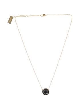 1h可退 MARC JACOBS 女士项链 M0017166001 AW2023 黑色吊坠