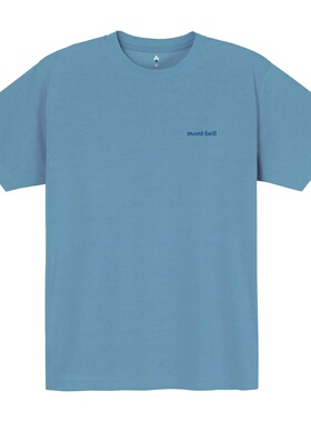 mont-bell 男士户外T恤 1114686LBL CO 蓝色 Wickron T Men's